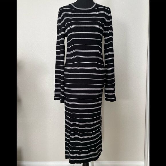 NWT J.Crew Knit Ribbed Sweater Dress - Picture 1 of 11